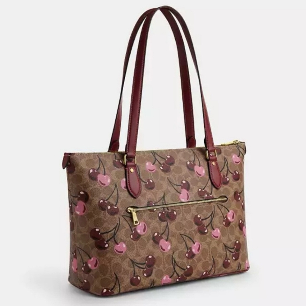 Coach Signature Cherry gallery tote - Picture 2 of 6